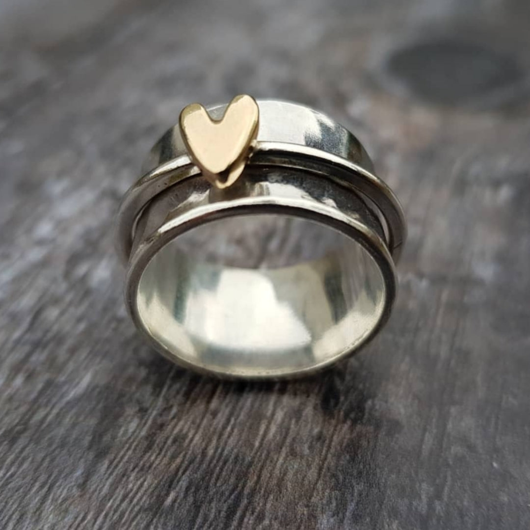 Heart Stackable Ring Set