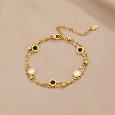 Onyx & Ivory Luxe Bracelet