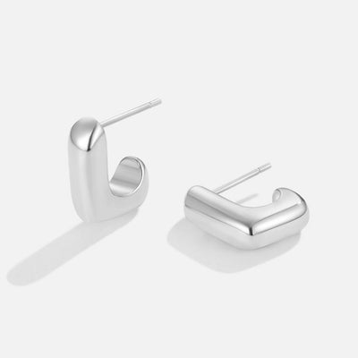 Alice Square Hoop Earrings