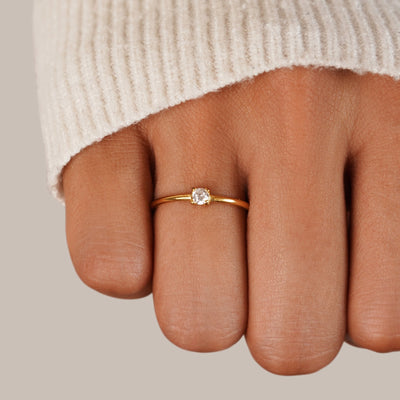 Elegant Ruby Gemstone Ring