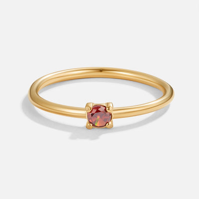 Elegant Ruby Gemstone Ring