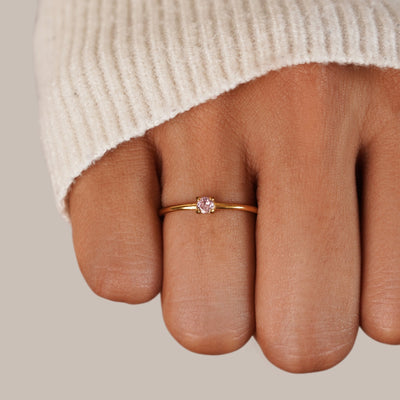 Elegant Ruby Gemstone Ring