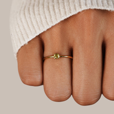 Elegant Ruby Gemstone Ring