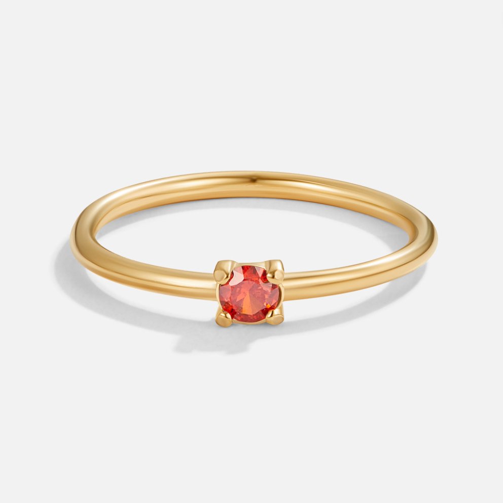Elegant Ruby Gemstone Ring