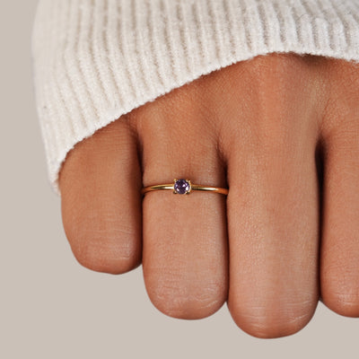 Elegant Ruby Gemstone Ring