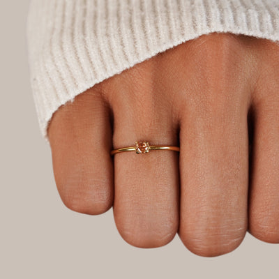 Elegant Ruby Gemstone Ring