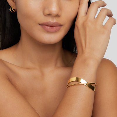 Aurelia Gold Bangle