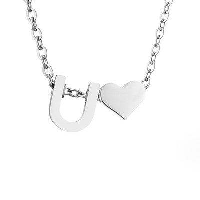 Love Letter Silver Necklace