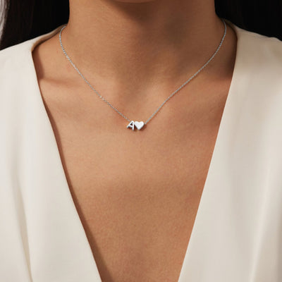 Love Letter Silver Necklace
