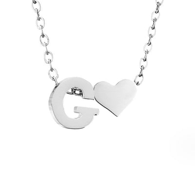 Love Letter Silver Necklace
