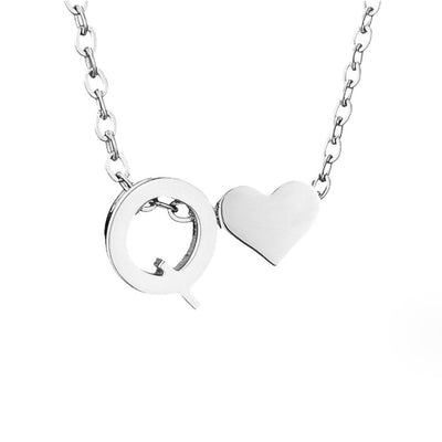 Love Letter Silver Necklace