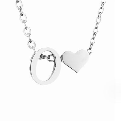 Love Letter Silver Necklace
