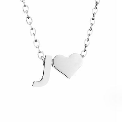 Love Letter Silver Necklace