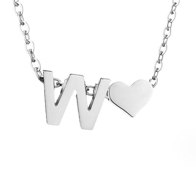 Love Letter Silver Necklace