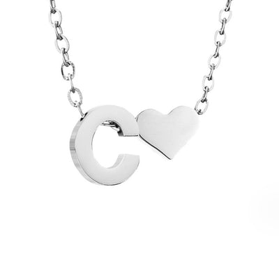 Love Letter Silver Necklace