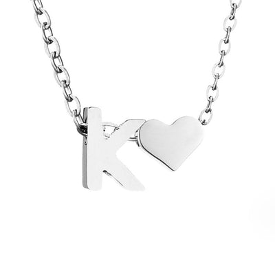 Love Letter Silver Necklace