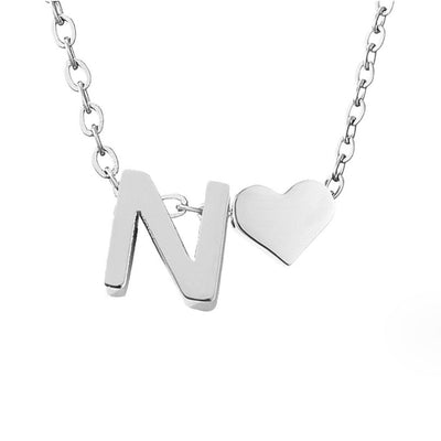 Love Letter Silver Necklace