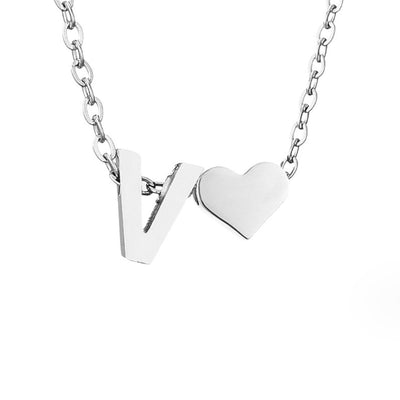 Love Letter Silver Necklace