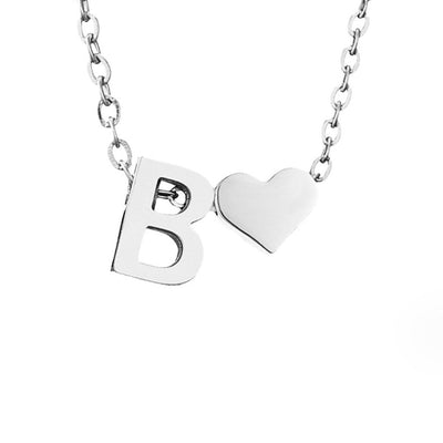 Love Letter Silver Necklace