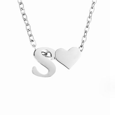 Love Letter Silver Necklace