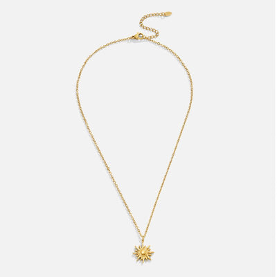 Golden Sunburst Necklace