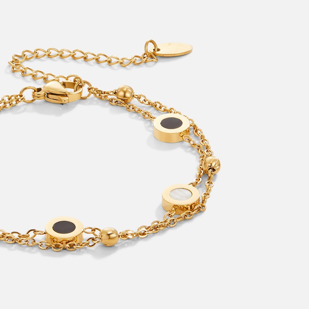Onyx & Ivory Luxe Bracelet