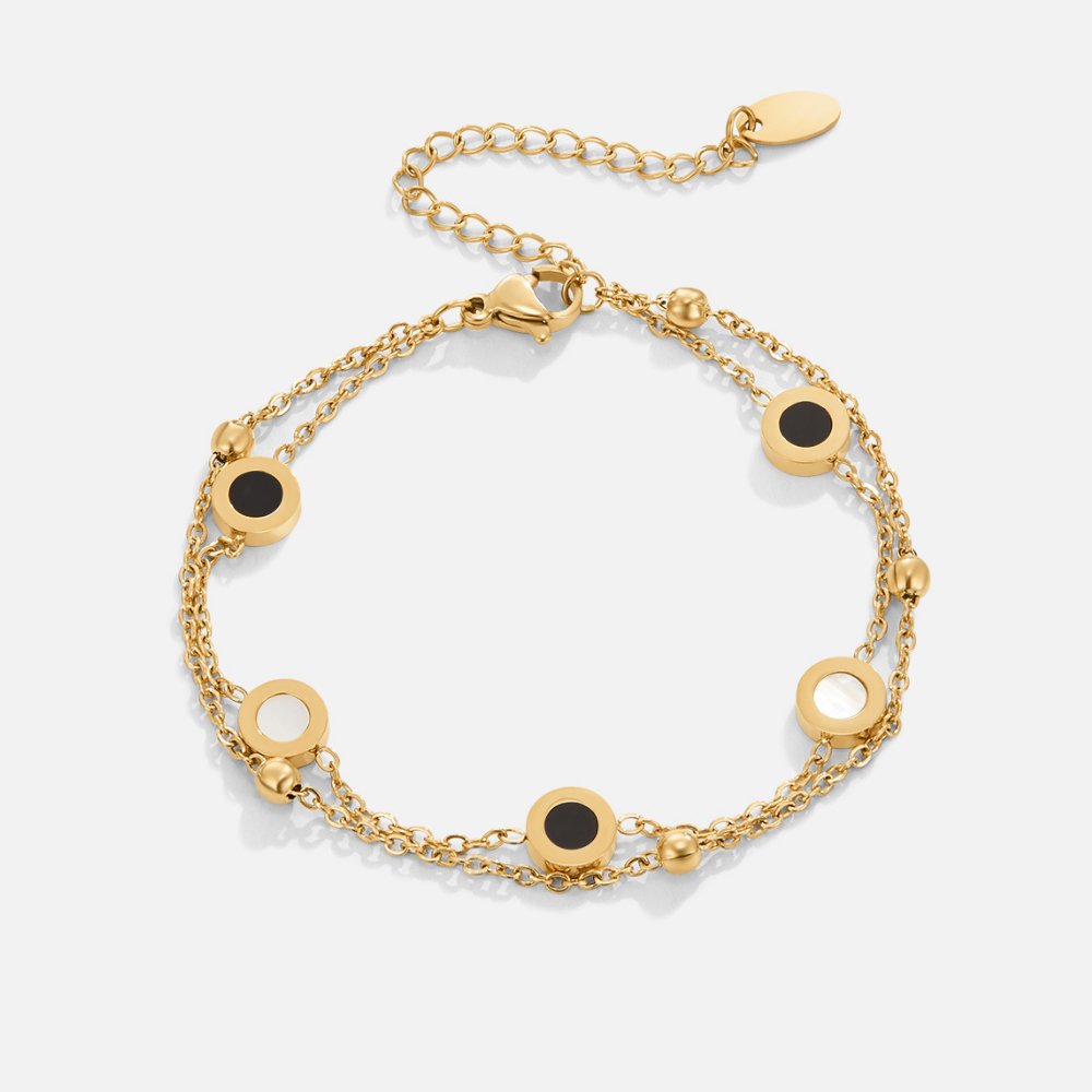 Onyx & Ivory Luxe Bracelet